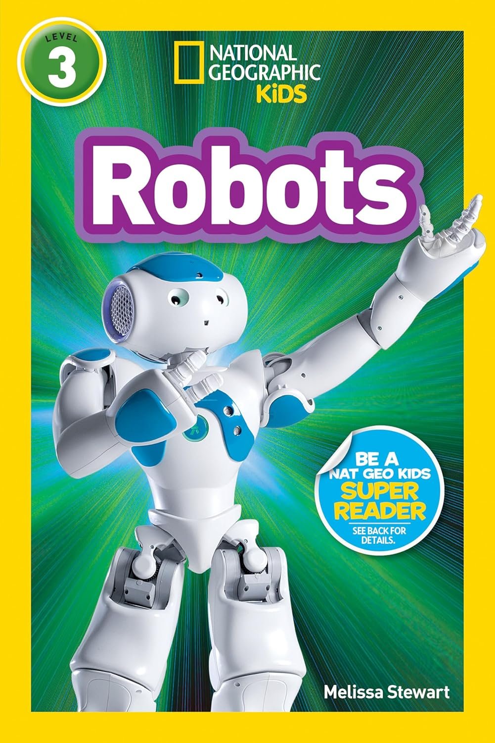 Robots National Geographic Kids Readers Level 3 cover