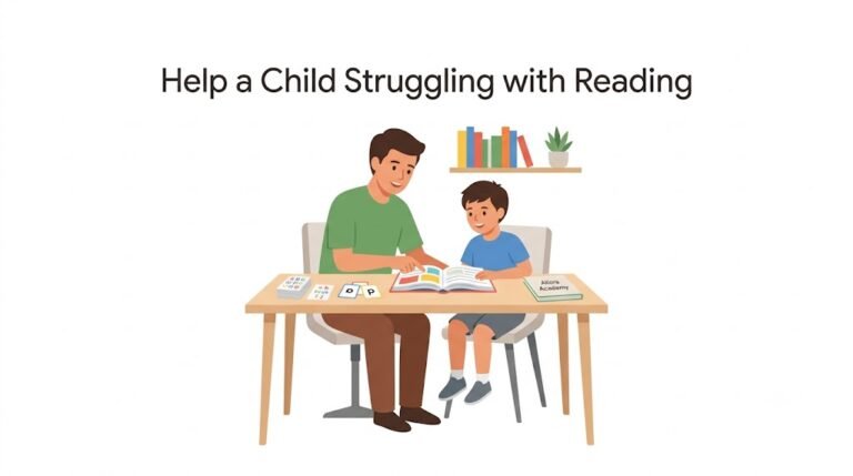 How to Help a Child Struggling with Reading