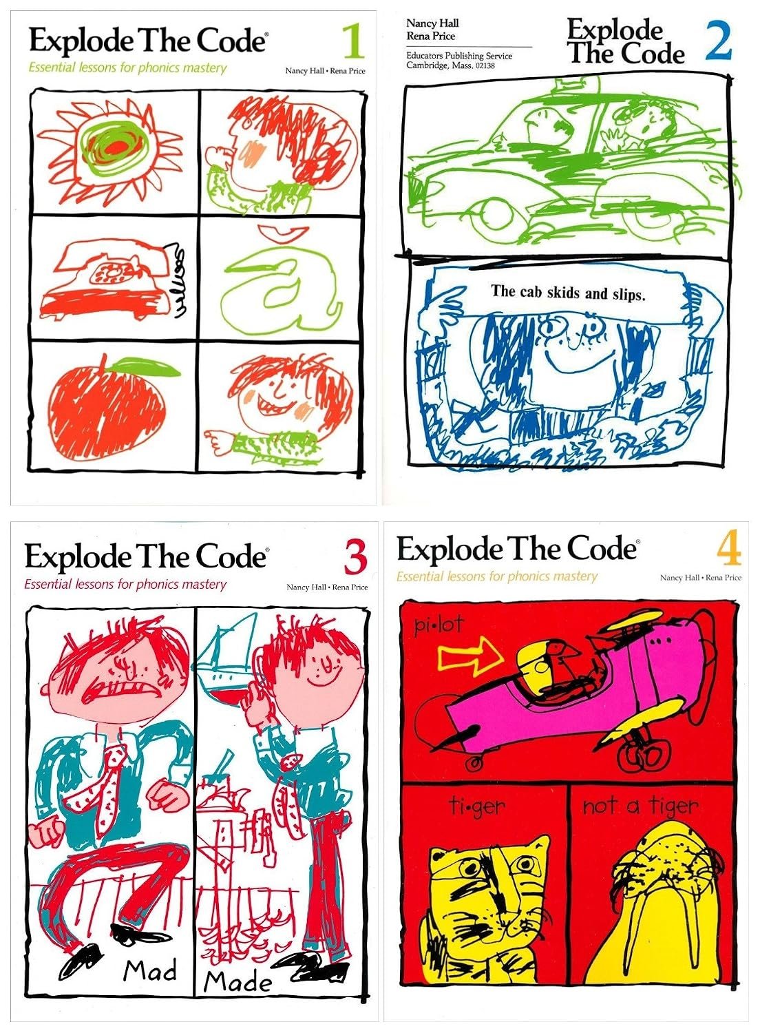 Explode the Code 4 Books SET cover
