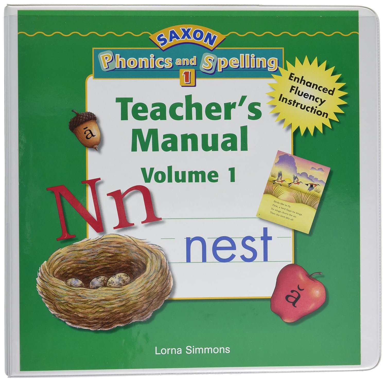 Saxon Phonics and Spelling 1 Teacher Edition cover