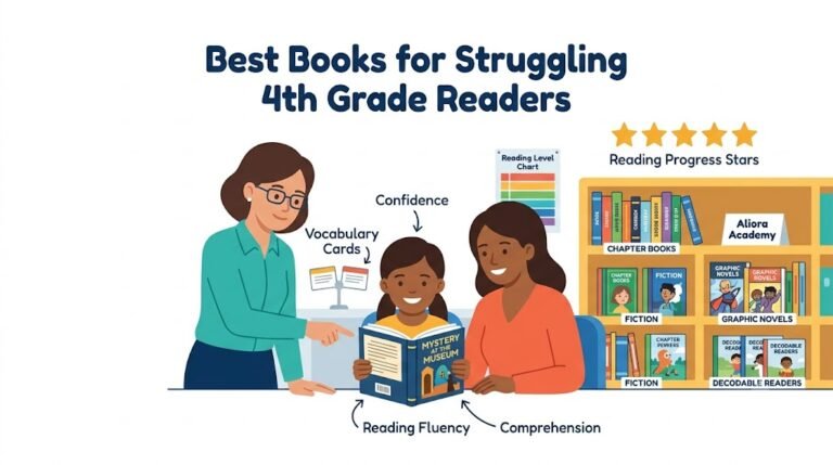 Best Books for Struggling 4th Grade Readers
